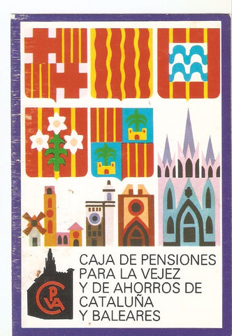Postal 037262 : Caja de Pensiones para la vejez y de ahorros de Cataluña y Baleares