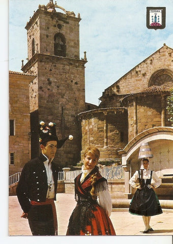 Postal 037263 : La Coruña. Iglesia de Santiago