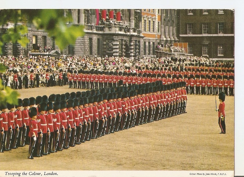 Postal 037286 : Trooping the Colour London