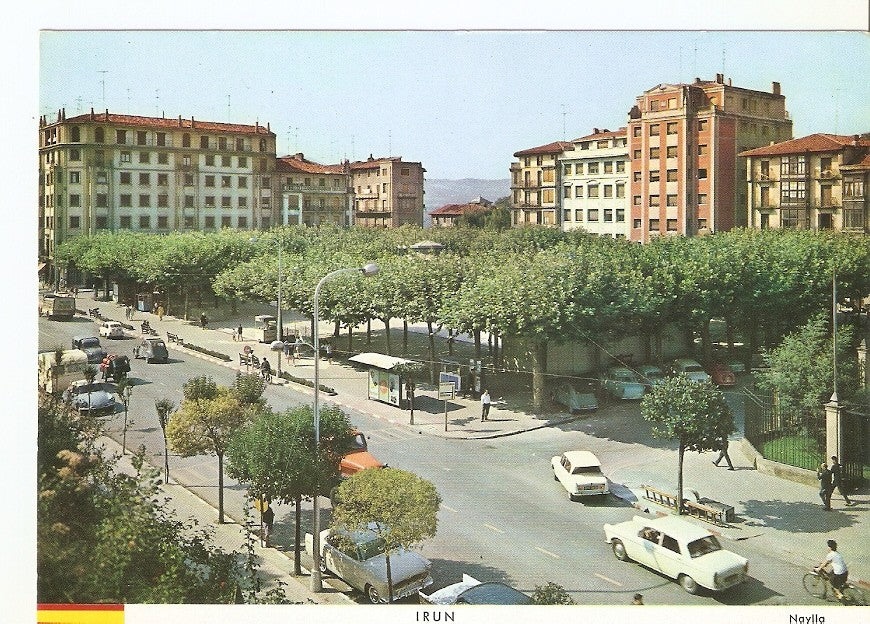 Postal 037300 : Irun Naylla. Plaza de España