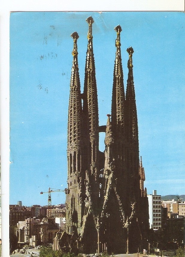 Postal 037302 : Barcelona. Templo de la Sagrada Familia