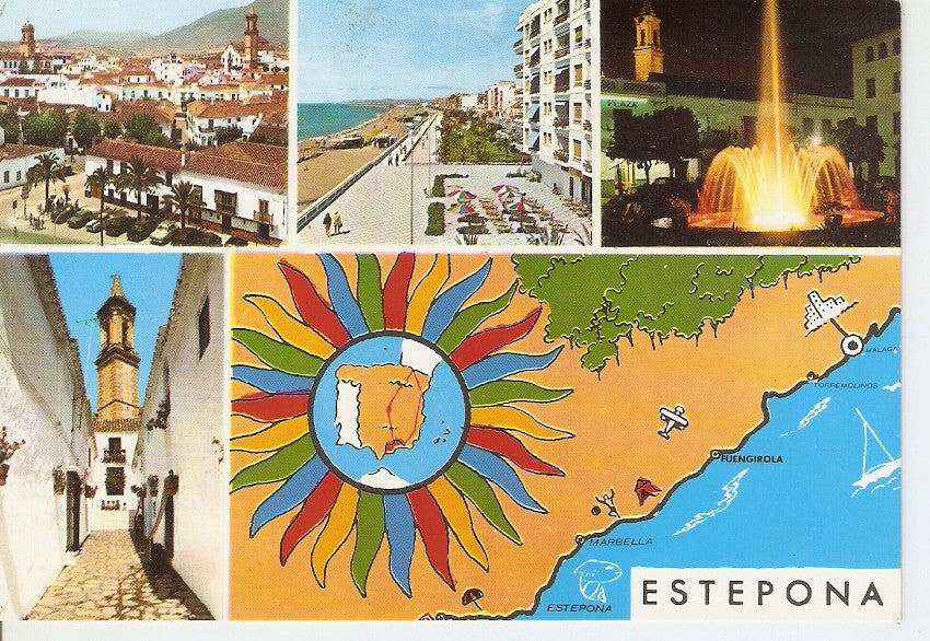 Postal 037328 : Estepona. Costa del Sol