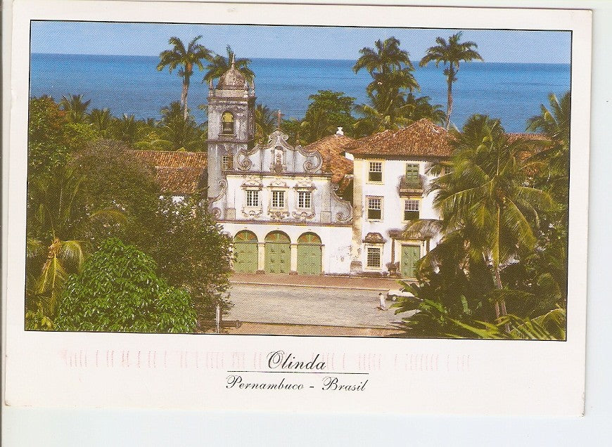 Postal 037337 : Brasil turistico. Olinda - PE - Brasil. Pernambuco - Brasil