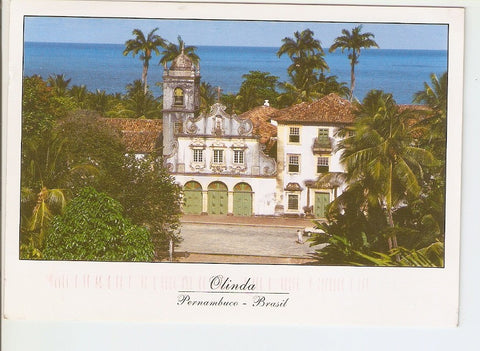Postal 037337 : Brasil turistico. Olinda - PE - Brasil. Pernambuco - Brasil