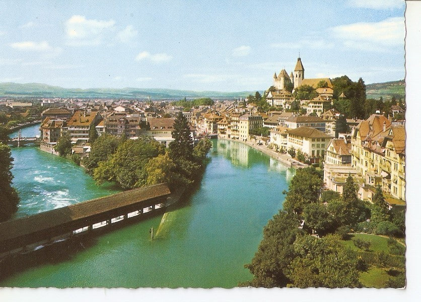 Postal 037342 : Thoune Vue de la ville