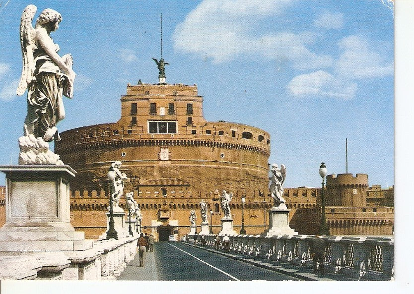 Postal 037349 : Roma. Sant Angelo Bridge and Castle
