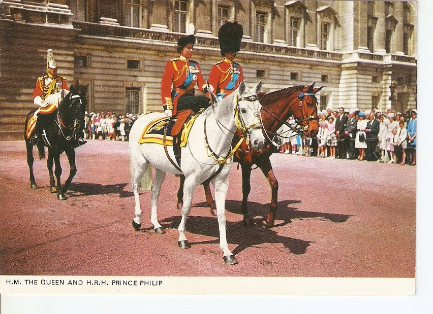 Postal 037358 : H.M. the Queen adn H.R.H. Prince Philip