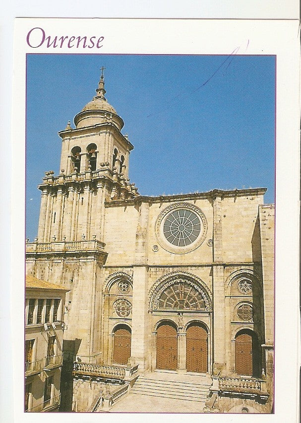 Postal 037375 : Orense. Catedral. Portico de la Gloria