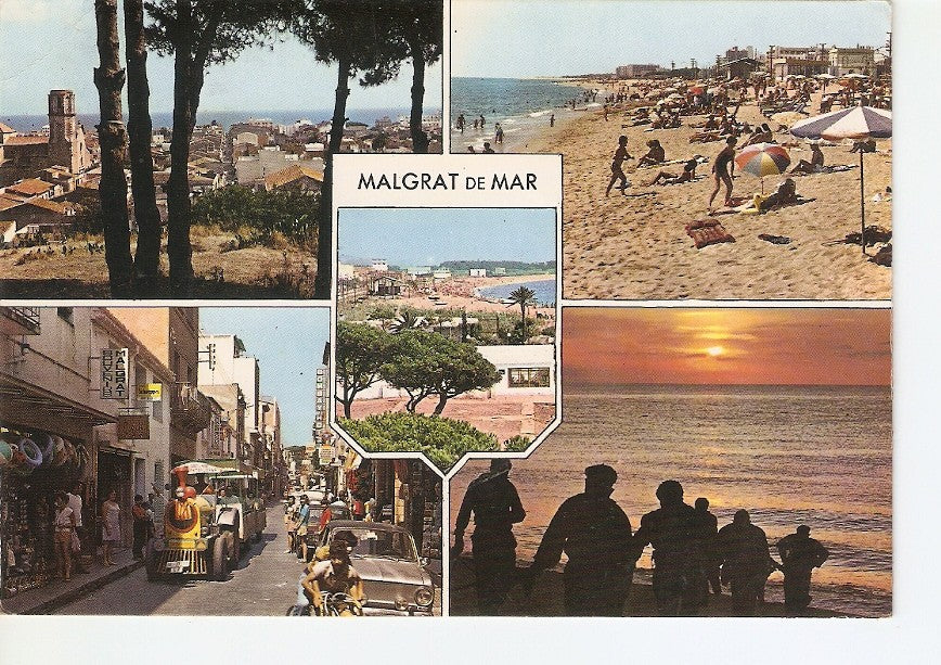 Postal 037407 : Malgrat de Mar (Costa Dorada)