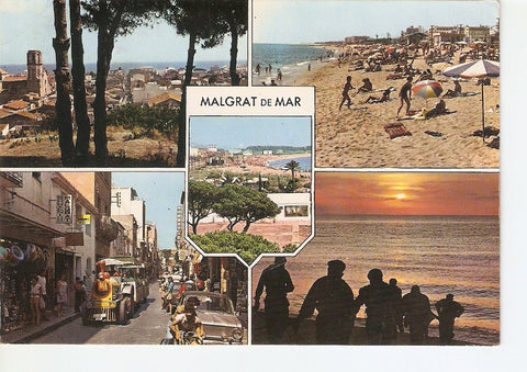 Postal 037407 : Malgrat de Mar (Costa Dorada)