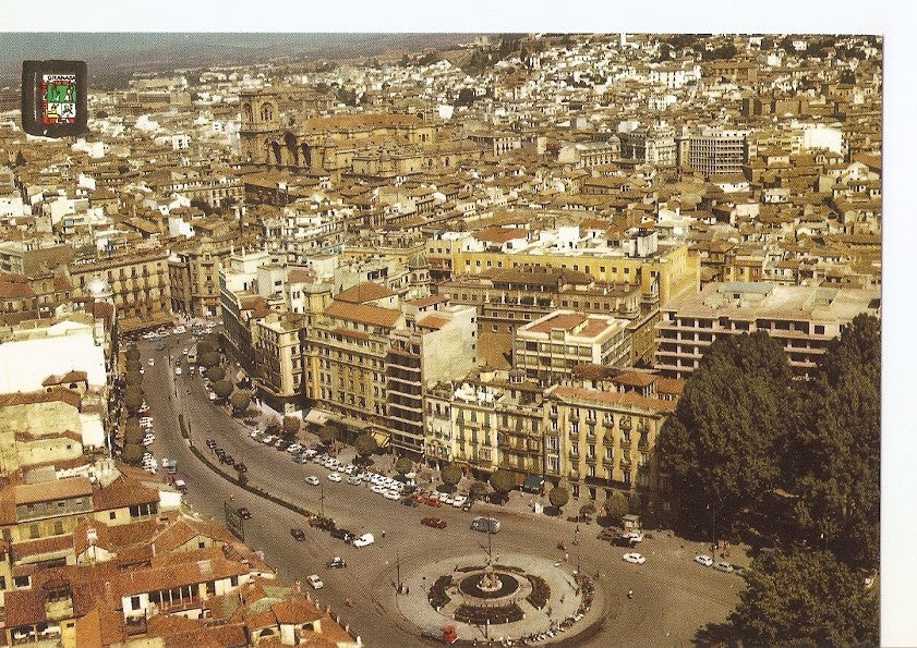 Postal 037414 : Granada. Panoramica de la ciudad