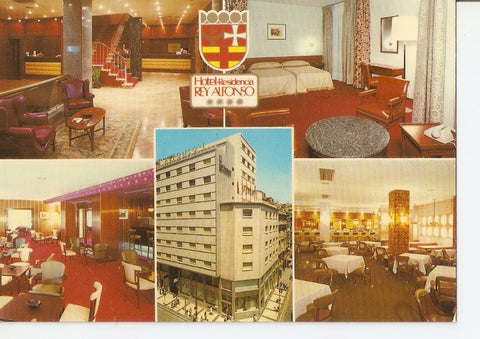 Postal 037418 : Hotel Residencia Rey Alfonso (Zaragoza)