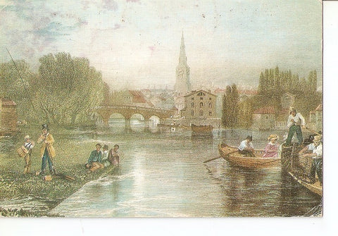 Postal 037427 : Bedford. Dibujo de J.M.W. Turner R.A.