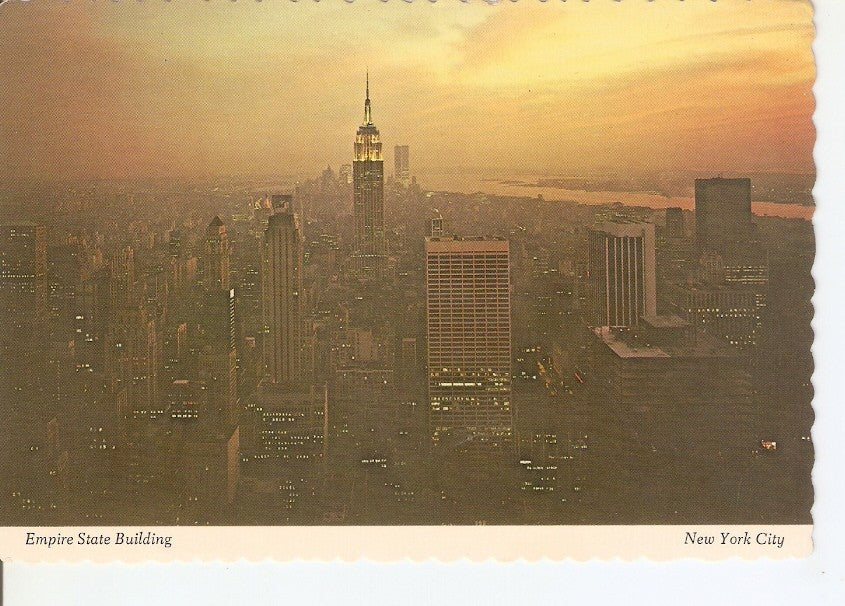 Postal 037443 : Empire State Building New York City