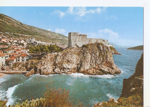 Postal 037465 : Dubrovnik. La forteresse de Lovrijenac XIV s.