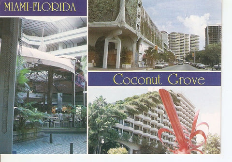 Postal 037479 : Miami Florida. Coconut Grove