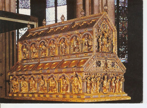 Postal 037488 : Koln am Rhein Dom - Innenansicht