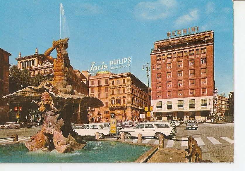 Postal 037490 : Roma. Piazza Barberini