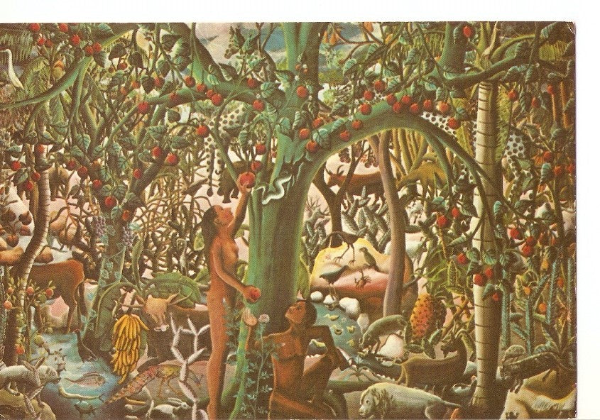 Postal 037495 : Paradis Terrestre by Wilson Bigaud