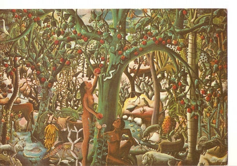 Postal 037495 : Paradis Terrestre by Wilson Bigaud