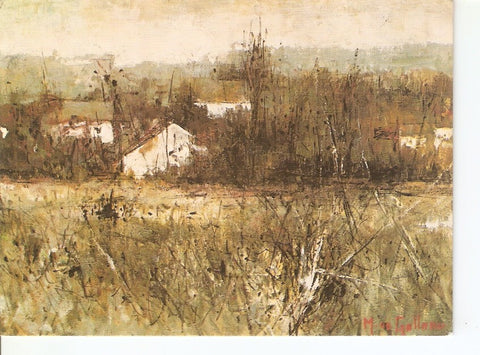Postal 037500 : Burgundy Landscape M. de Gallard