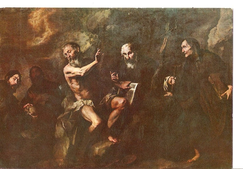 Postal 037502 : Palermo - Chiesa del Gesu - Casa Professa P. Novelli (S.XVII) S. Paolo e gli eremiti