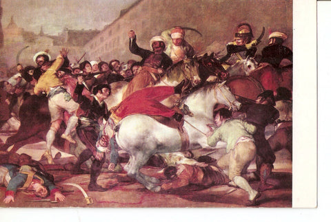 Postal 037512 : Museo del Prado. Goya. El Dos de Mayo de 1808 en Madrid