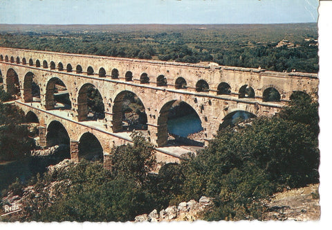 Postal 037524 : Le Pont Du Gard (gard). Aqueduc Romain
