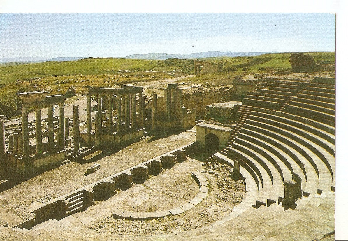 Postal 037532 : Carthage. Le theâtre romain