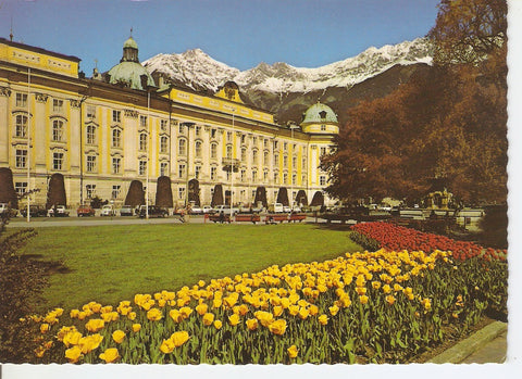 Postal 037540 : Innsbruck. Holfburg mit Nordkette