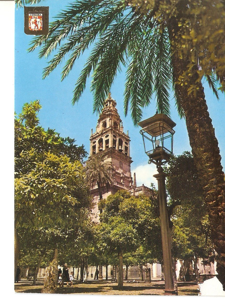 Postal 037549 : Cordoba. Patio de los Naranjos y Campanario de la Mezquita