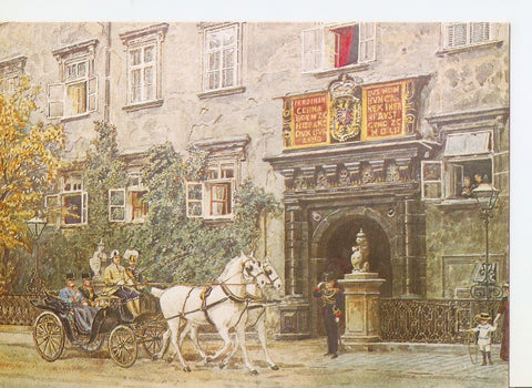 Postal 037559 : Schweizertor Wien - Ernst Graner. City Galerie Wien