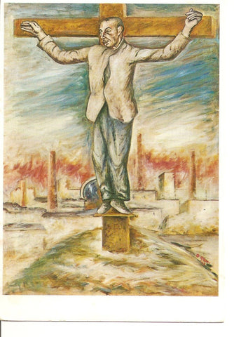 Postal 037574 : Ottone Rosai: Luomo crocifisso 