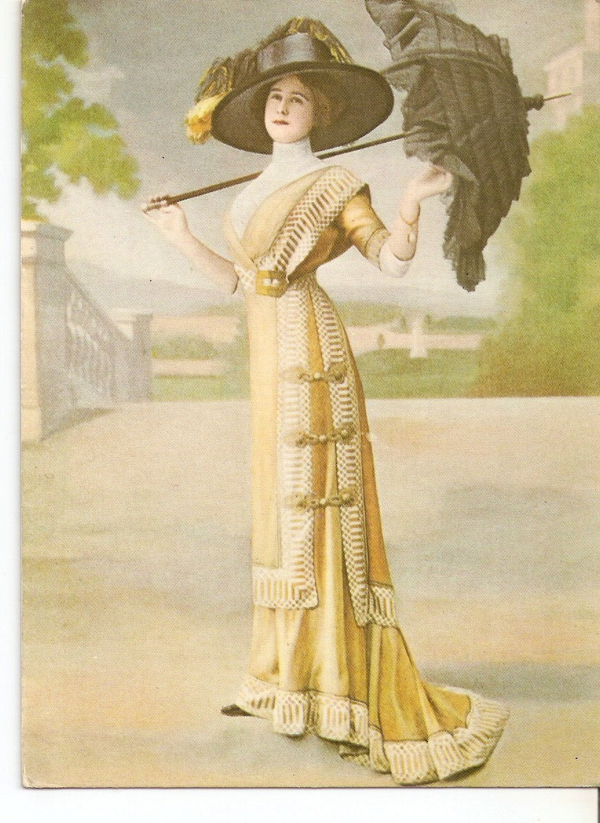 Postal 037581 : Outfit for the races from les Modes