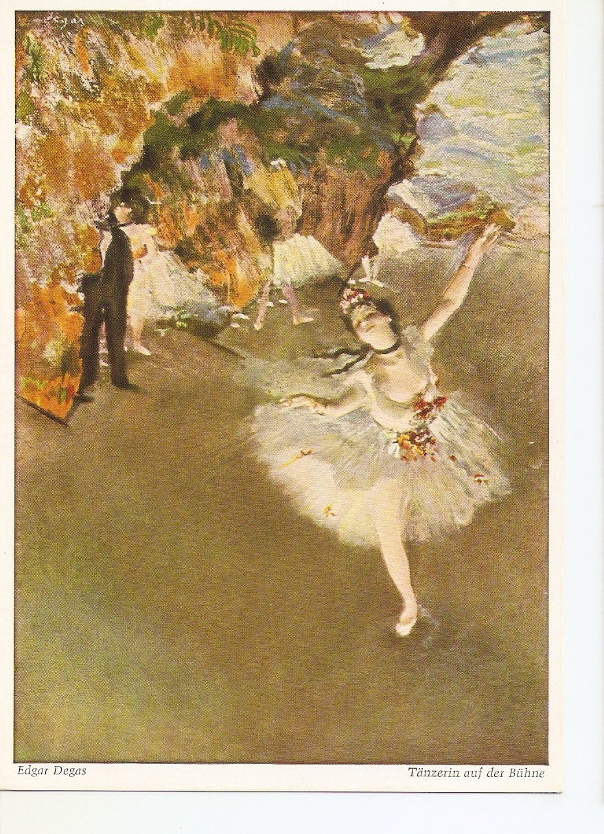 Postal 037589 : Wielchmann-Bildkarten Edgar Degas