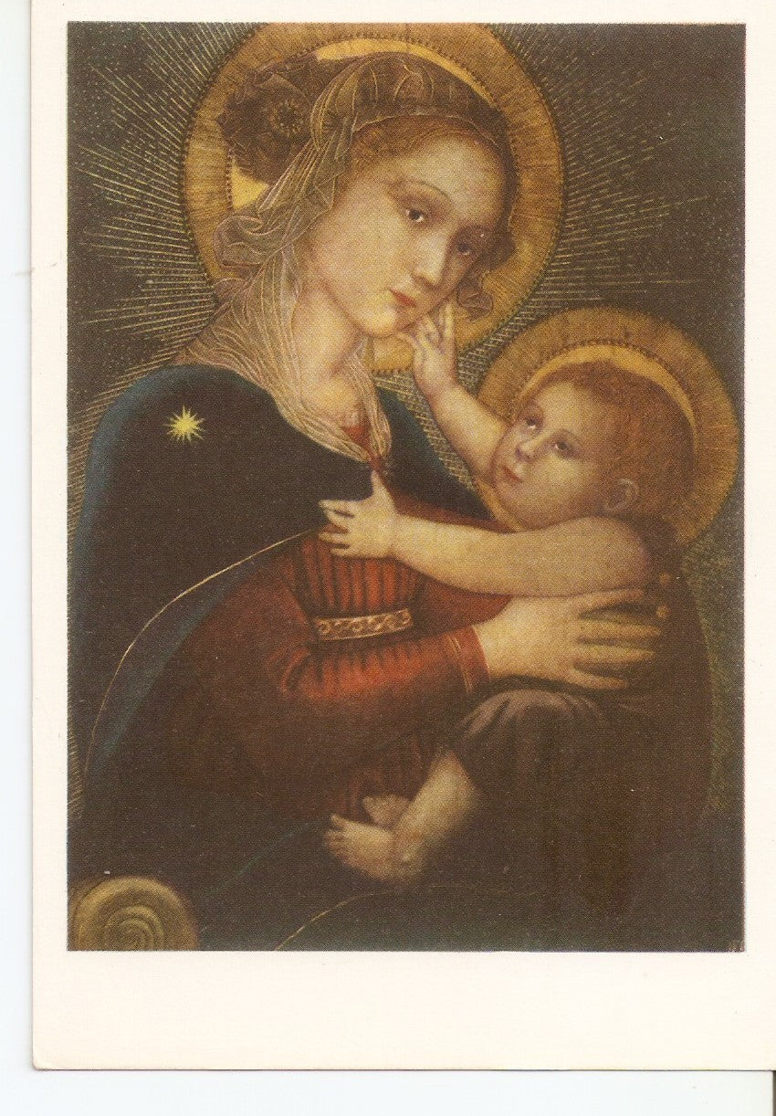 Postal 037590 : Maria Met Kind naar Filippo Lippi