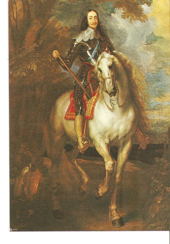 Postal 037596 : Van Dyck. Carlos I de Inglaterra
