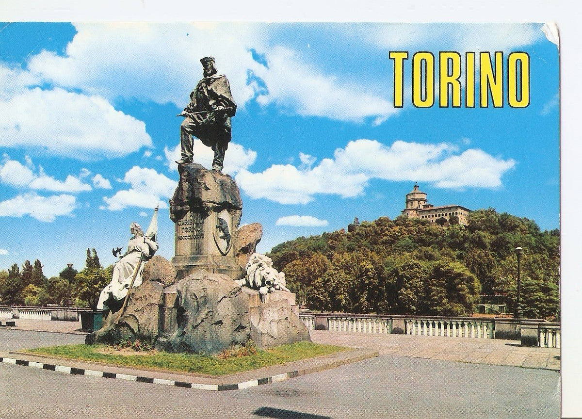 Postal 037640 : Torino. Monumento a Giuseppe Garibaldi