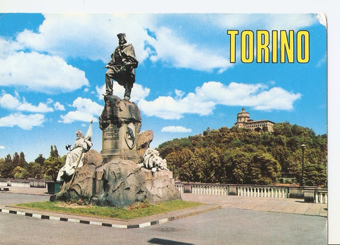Postal 037640 : Torino. Monumento a Giuseppe Garibaldi