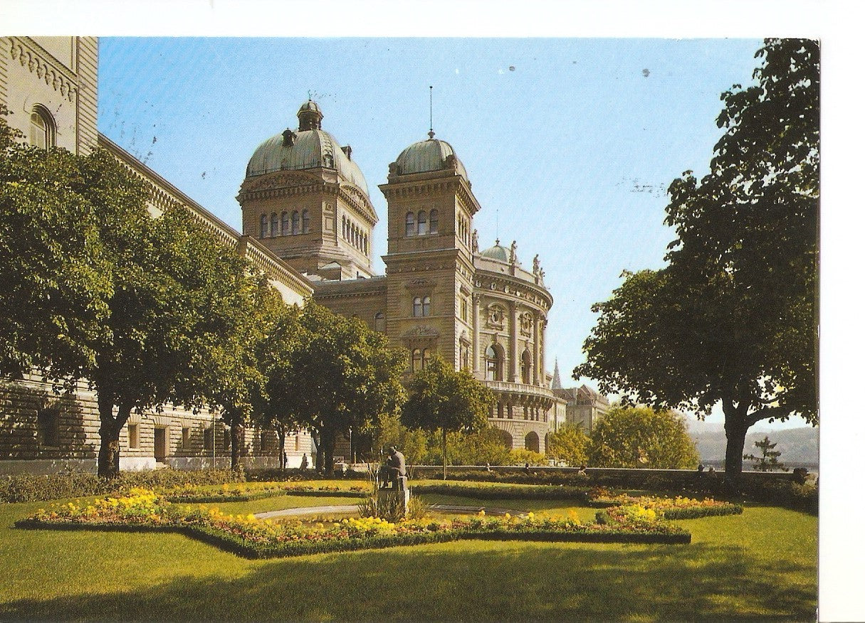 Postal 037655 : Berne. Palais federal