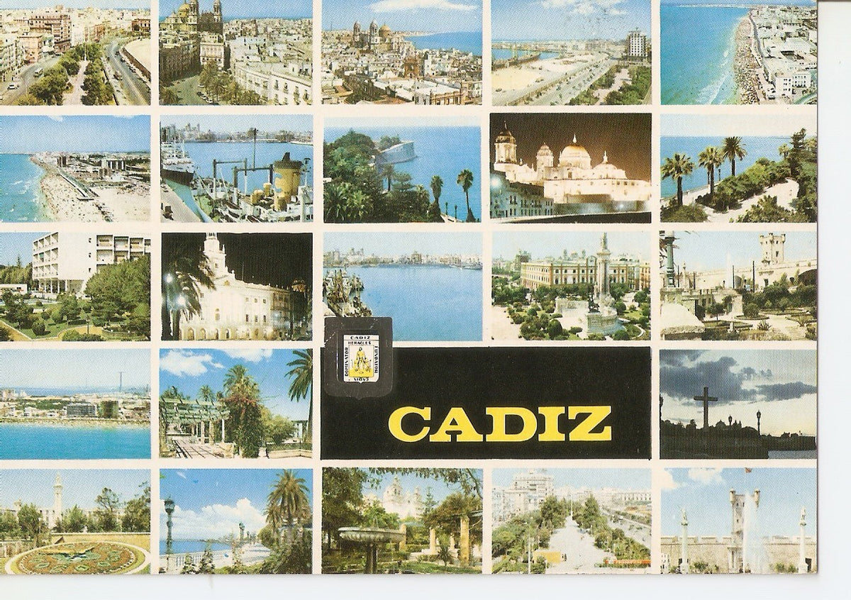 Postal 037674 : Cadiz. Diversos aspectos