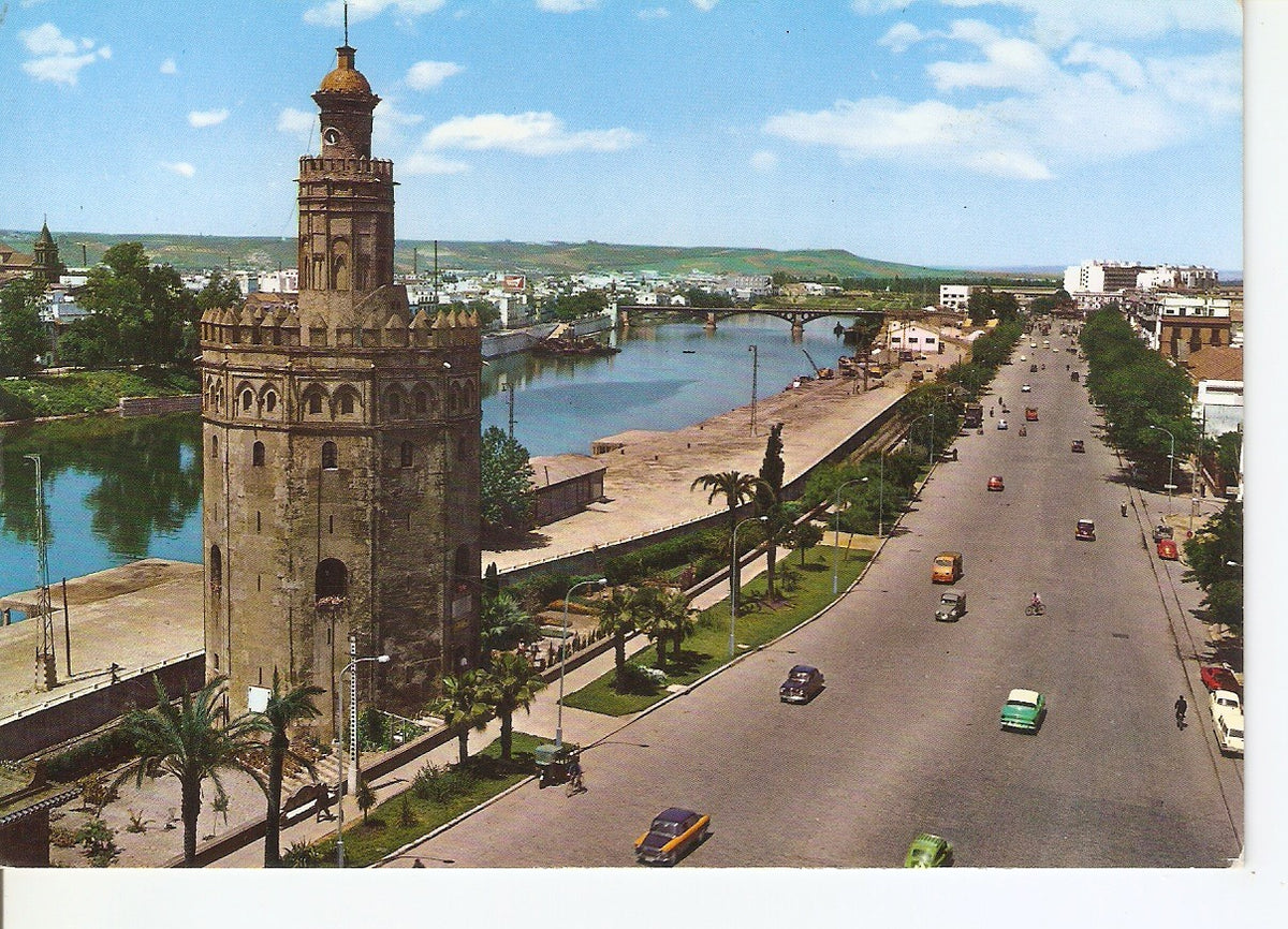 Postal 037690 : Sevilla. Torre del Oro. Paseo Cristobal Colon