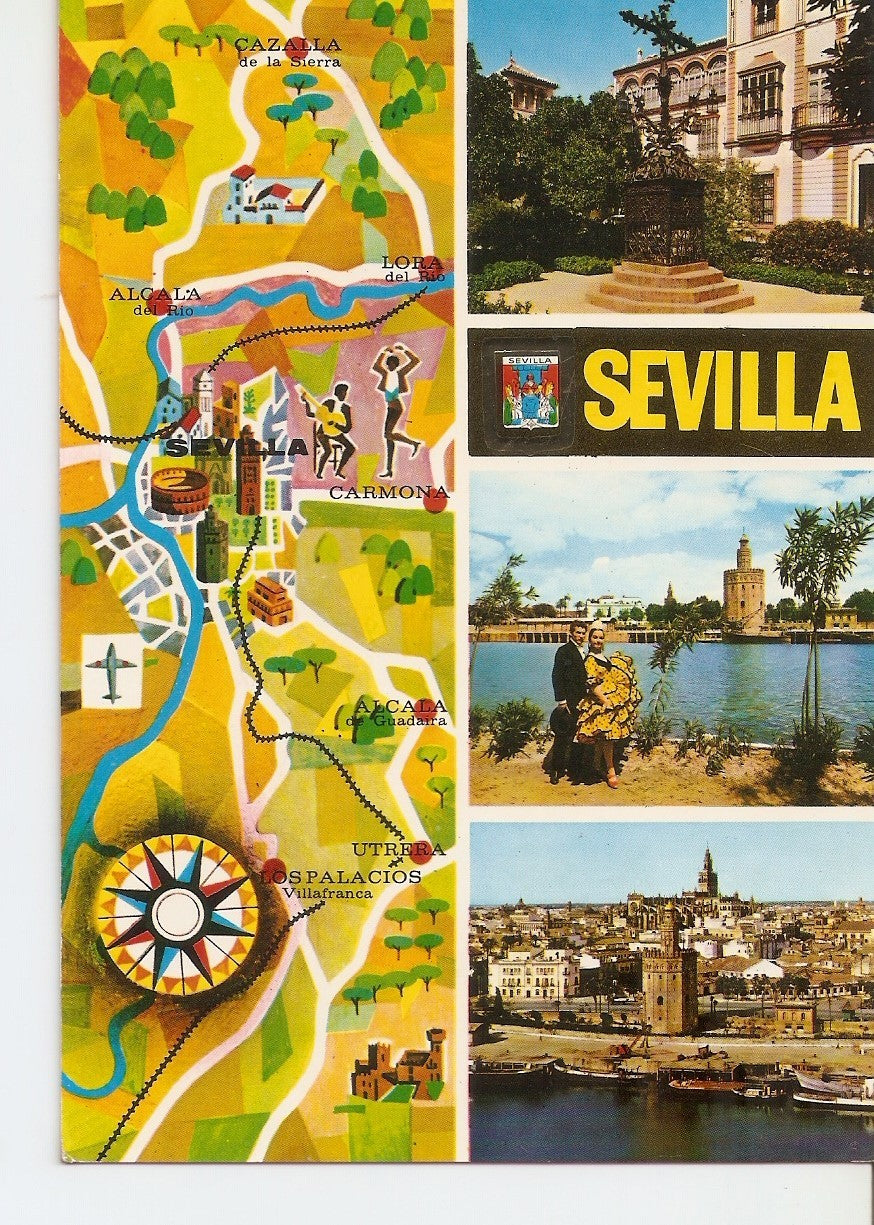 Postal 037695 : Sevilla
