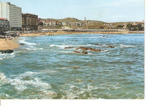 Postal 037705 : La Coruña. Playa de Riazor