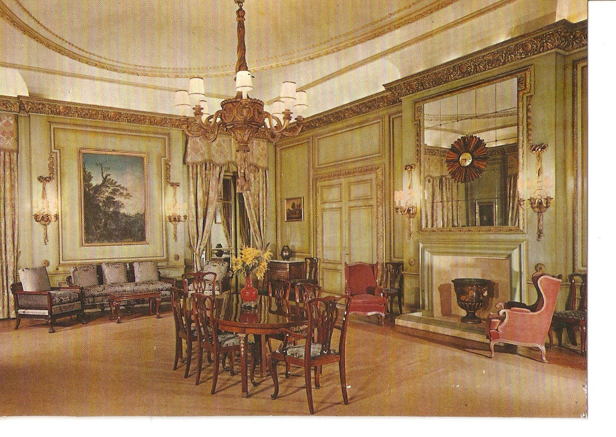 Postal 037710 : Barcelona. Palacio Real de Pedralbes. Comedor de diario
