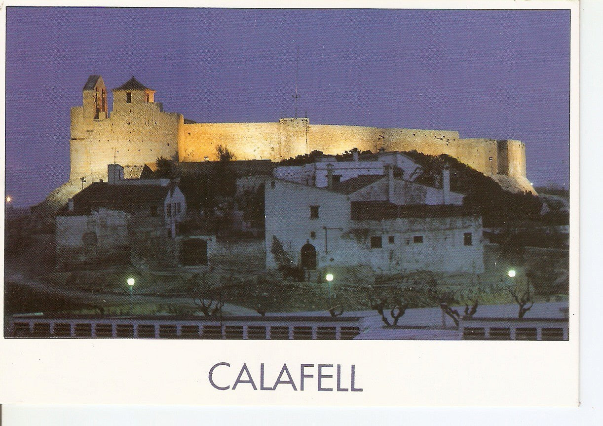 Postal 037723 : Calafell. Castell. Costa Daurada - Tarragona