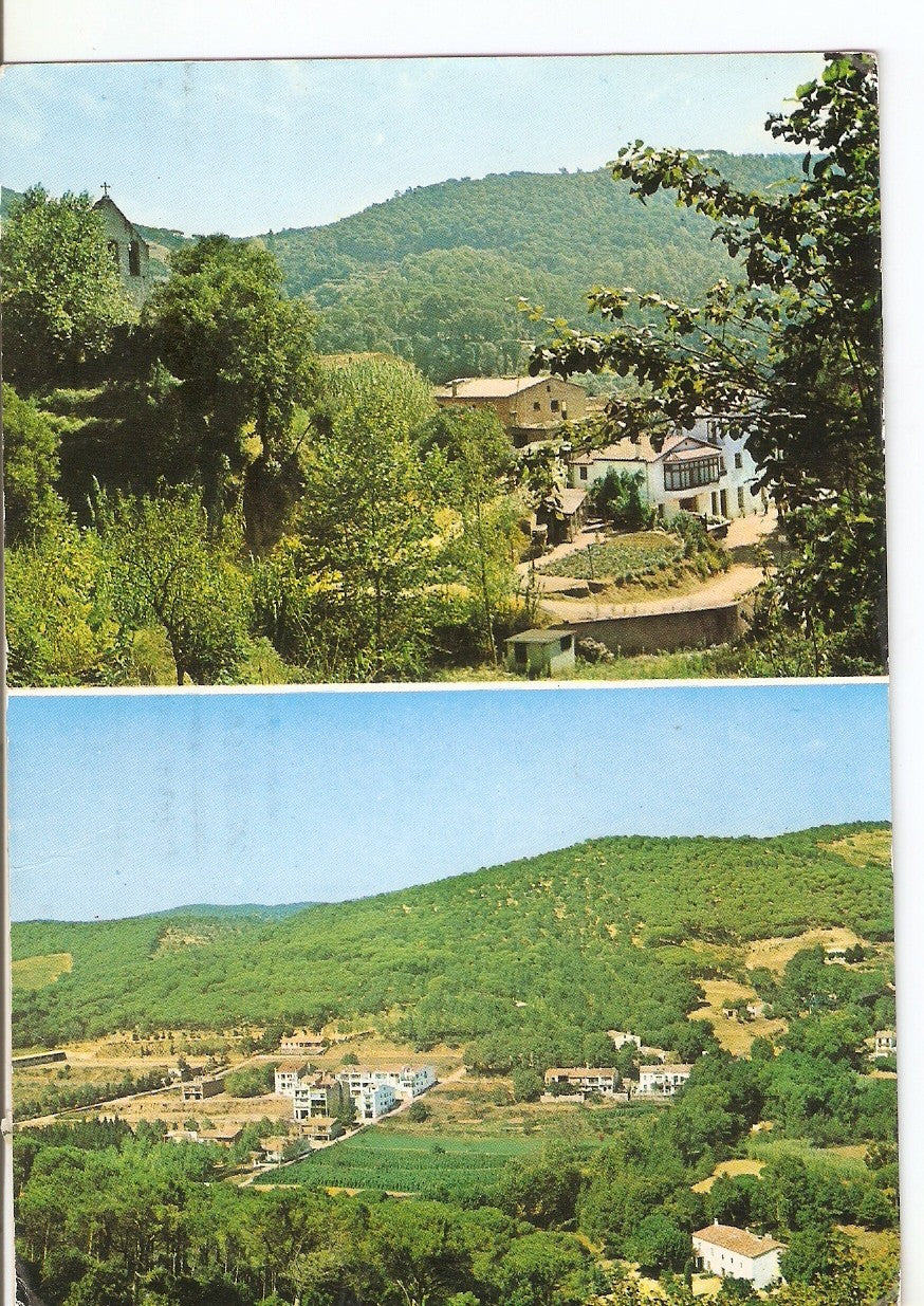 Postal 037743 : Canyamas (Barcelona). Variats aspectes de la poblacio