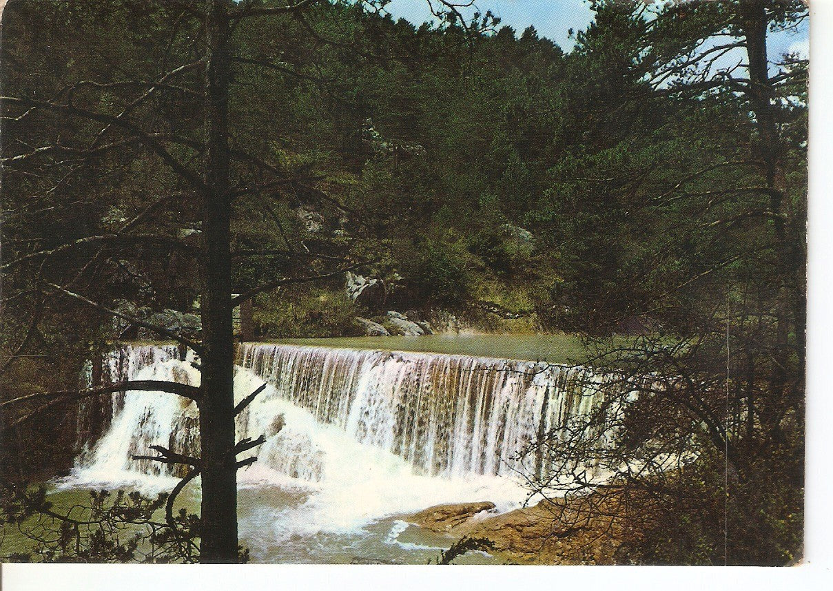 Postal 037753 : Cobert de Puigcercos (Borreda) - Barcelona. Salt de Sant Jordi. Riera de Marles