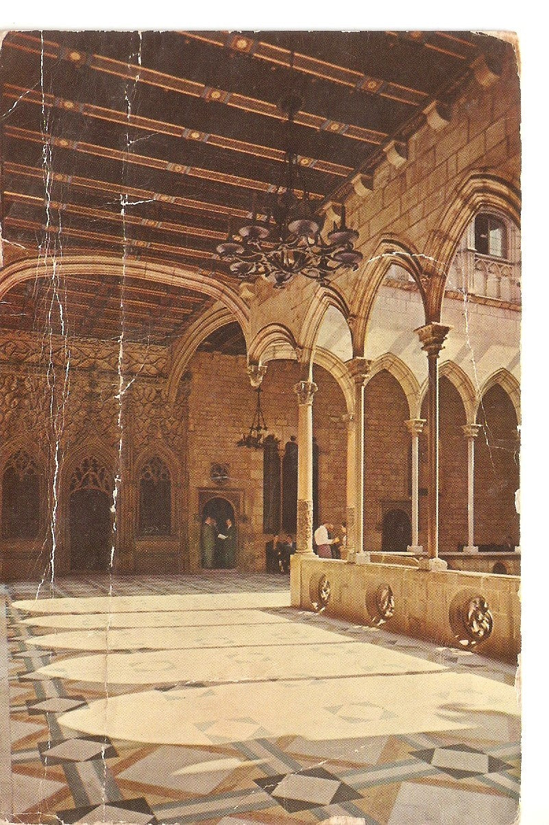 Postal 037756 : Barcelona. Palacio de la Diputacion fachada de la Capilla de San Jorge