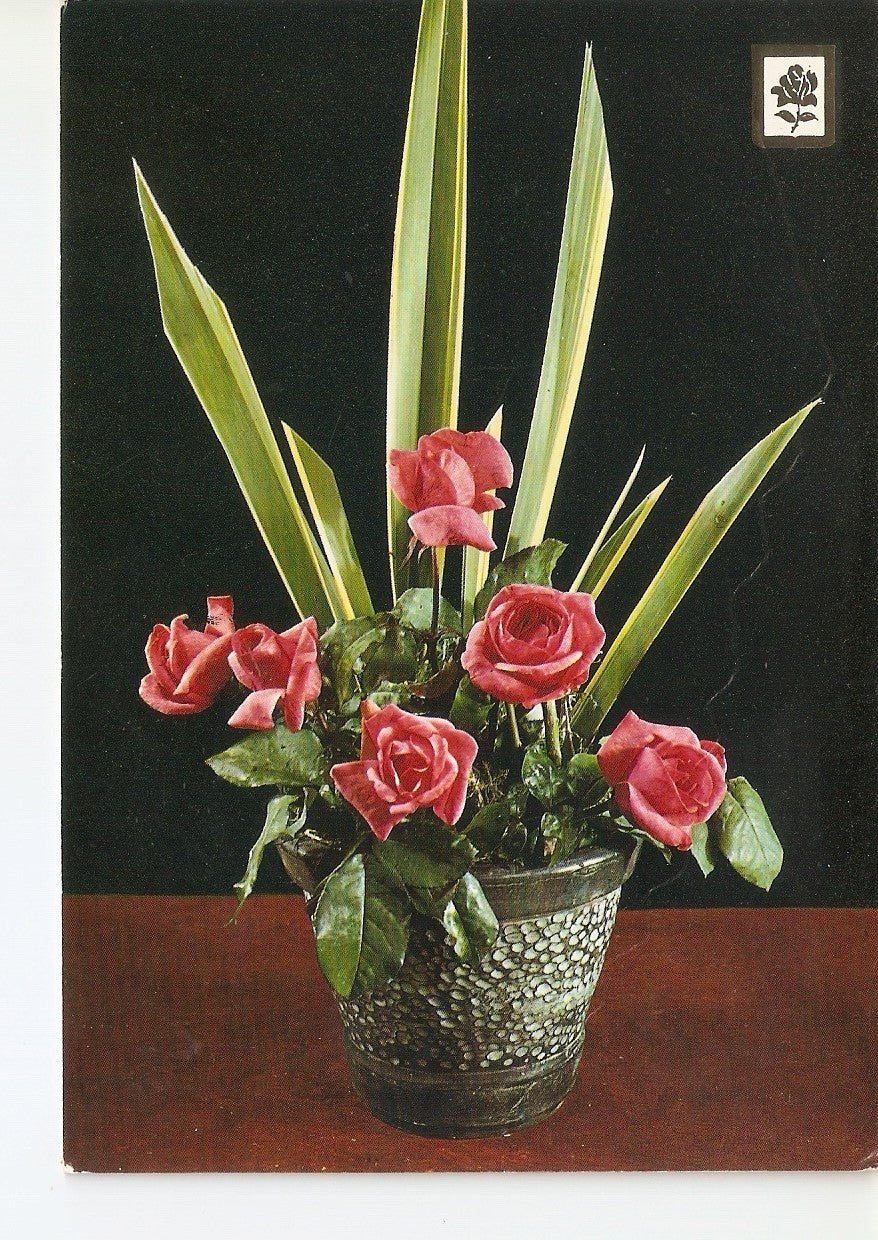 Postal 037765 : Coleccion flores naturales en ramo